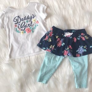 Carter’s Daddy’s Girl Outfit Sz 6mo